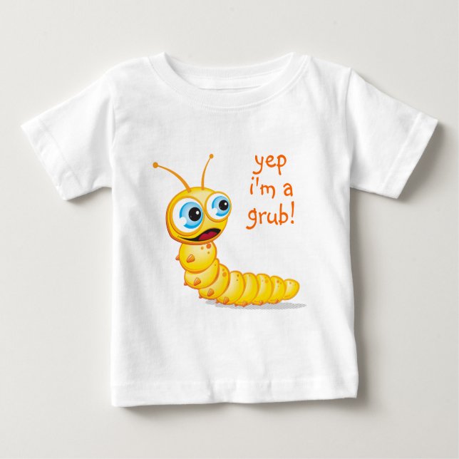 Chomp the Grub: Baby T-shirt (Vorderseite)