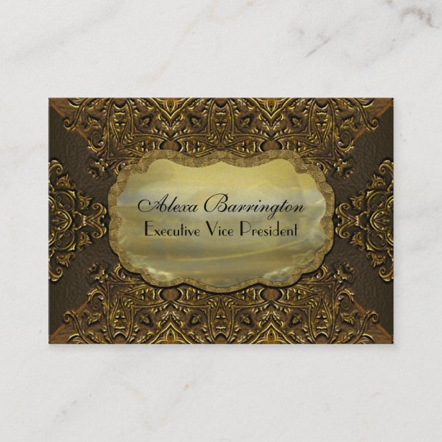 Chomsform Elegant Beruflich Visitenkarte (Vorderseite)