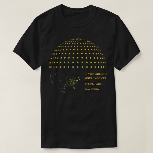 Chomsky Morals T-Shirt (Design vorne)