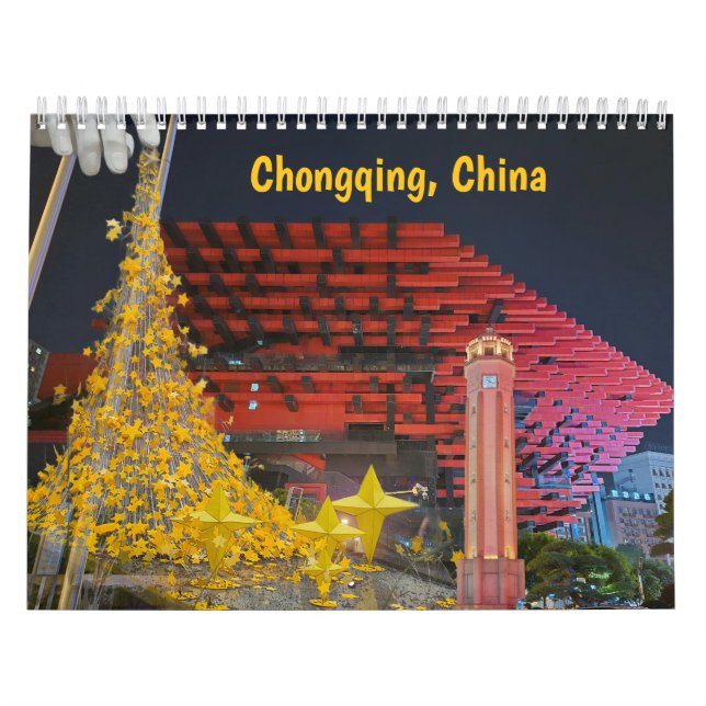 Chongqing, China 12-Monats-Kalender Kalender (Titelbild)