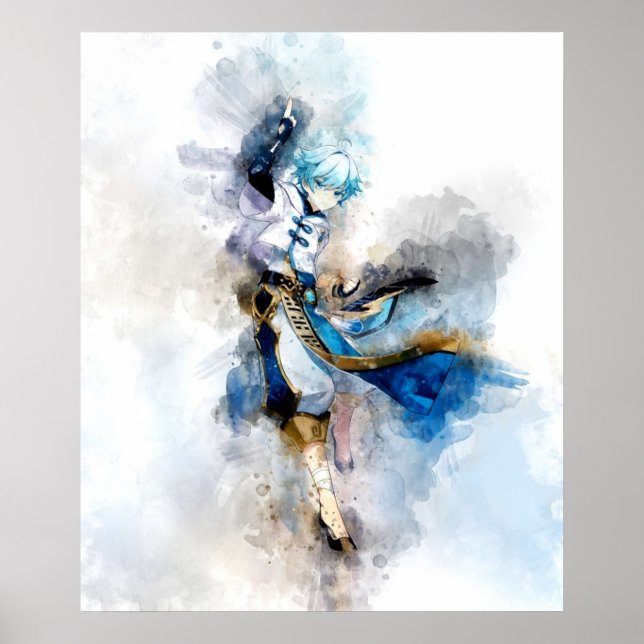 Chongyun Genshin Impact Poster (Vorne)