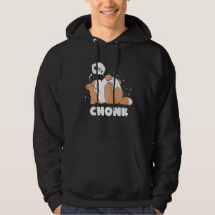 Chonk Lazy Cat ist nicht für Meme Hoodie