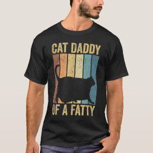 Chonk Meme Katze Cat Daddy Von Einem Fett Retro Vi T-Shirt