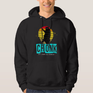 Chonk Scale Cat Meme Memes Hoodie