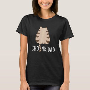 Chonk Vater Funny Cat Scale Meme T-Shirt