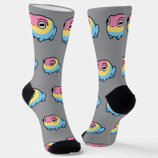 Chonky Pansexueller Frosch Stolz Socken | Cute Pan