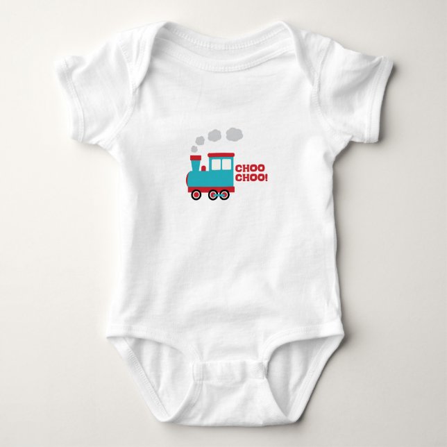 Choo Choo! Baby Strampler (Vorderseite)