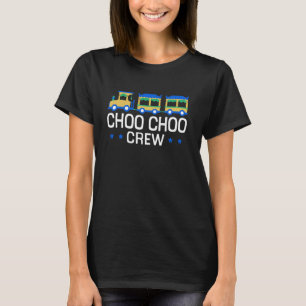 Choo Choo Crew Eisenbahn Zug Geburtstag T-Shirt