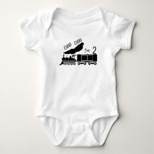 Choo Choo I m 2, 2. Geburtstag Junge T - Shirt