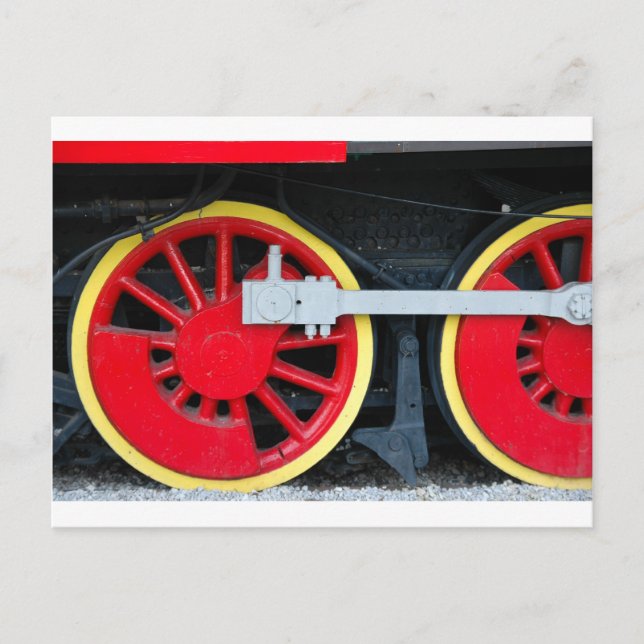 Choo Choo Postkarte (Vorderseite)