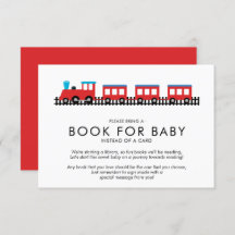 CHOO CHOO TRAIN Baby Showbook for Baby