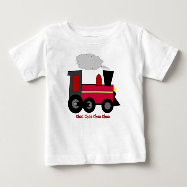 Choo Choo Train Baby T-shirt (Vorderseite)