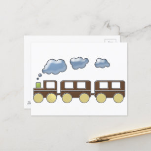 Choo Choo Train Postkarte