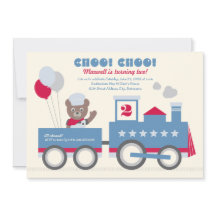 Choo Choo Train Roter Bär Leiter Geburtstagsparty