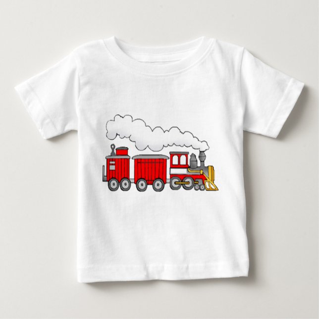 Choo Choo-Zug Baby T-shirt (Vorderseite)