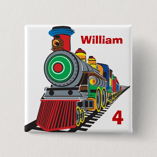 Choo Choo Zug Button (Vorderseite)
