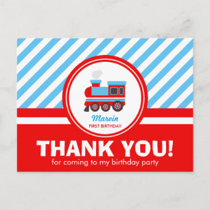 Choo Choo Zug Danke Karten