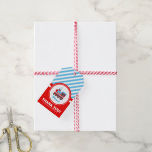 Choo Choo Zug Danke Karten Geschenkanhänger