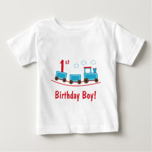 Choo Choo Zug-Geburtstags-Shirt Baby T-shirt