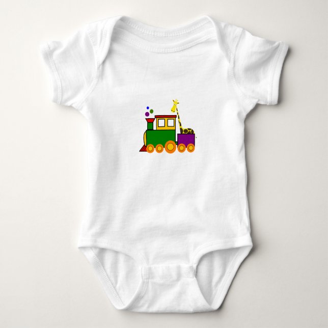 Choo-Train Baby Jersey Bodysuit Strampler (Vorderseite)