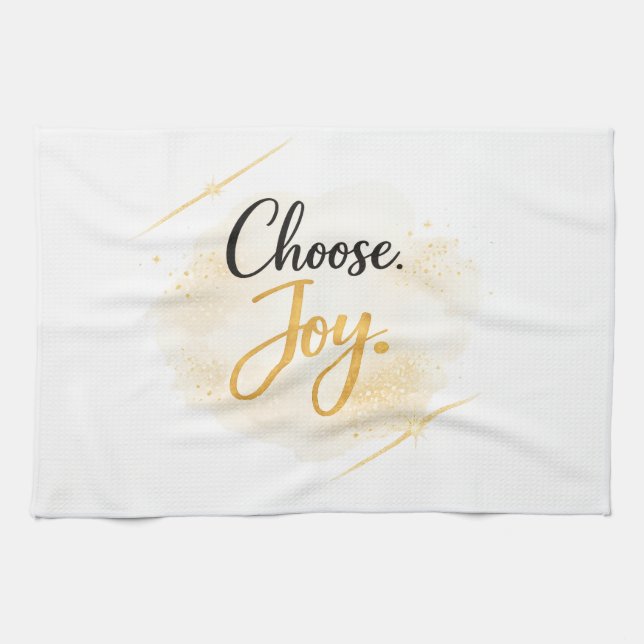 Choose Joy Kitchen Towel Geschirrtuch (Horizontal)