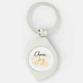 Choose Joy Metal Keychain Schlüsselanhänger