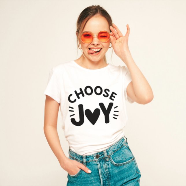 "Choose Joy" T-Shirt (Von Creator hochgeladen)