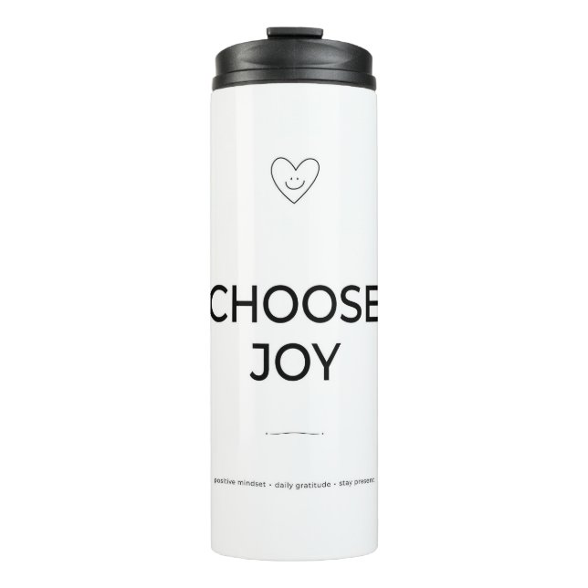 Choose Joy Tumbler Thermosbecher (Vorderseite)