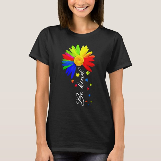 Choose Kindness Be Kind Autism Awareness Shirts Su (Vorderseite)
