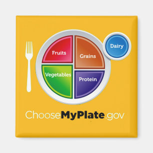 Choose My Plate Magnet