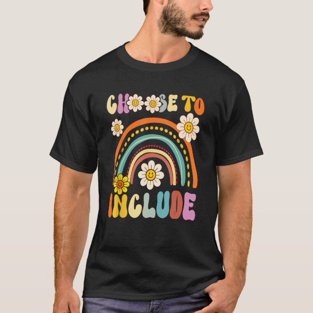 Choose To Include For Autism Teacher Special T-Shirt (Vorderseite)