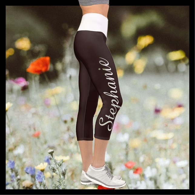 CHOOSE YOUR COLOR CUSTOM yoga capri leggings (Von Creator hochgeladen)