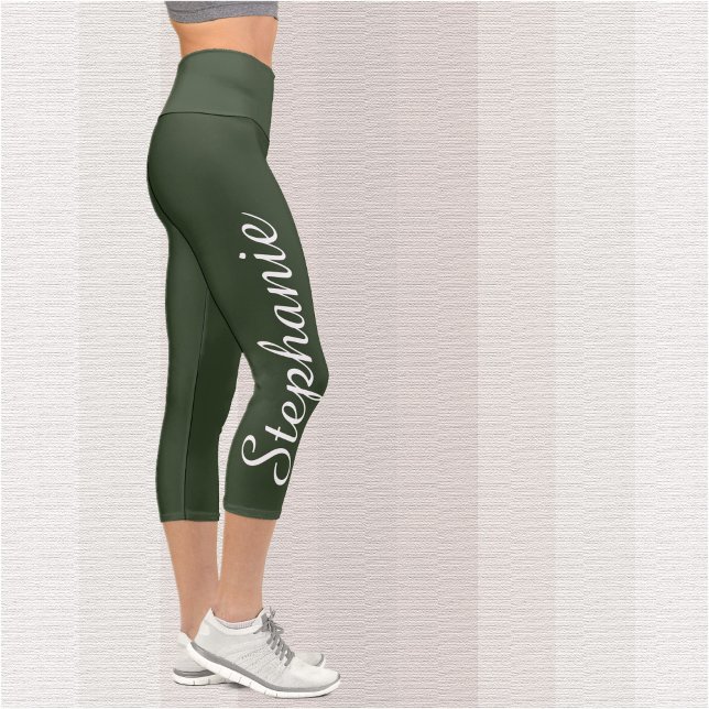 CHOOSE YOUR COLOR CUSTOM yoga capri leggings (Von Creator hochgeladen)