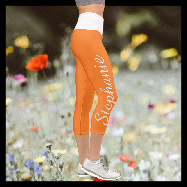 CHOOSE YOUR COLOR CUSTOM yoga capri leggings (Von Creator hochgeladen)