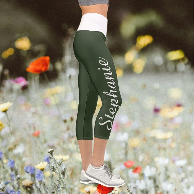 CHOOSE YOUR COLOR CUSTOM yoga capri leggings (Von Creator hochgeladen)