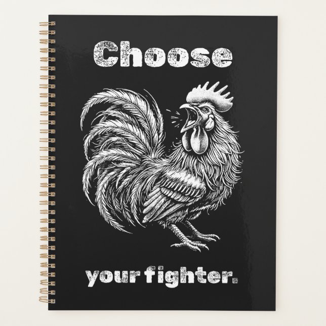 Choose Your Fighter – Demon Rooster. Planer (Vorderseite)