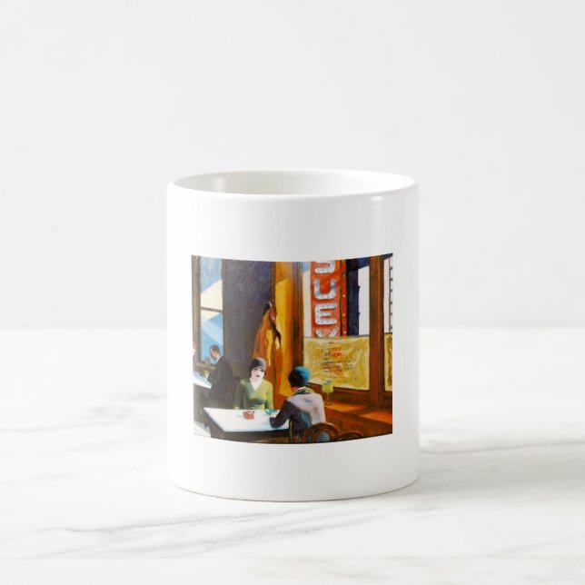 Chop Suey - Edward Hopper Kaffeetasse (Mittel)