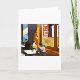 Chop Suey - Edward Hopper Karte