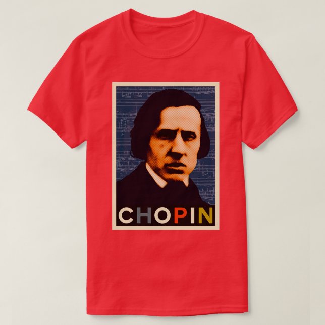 Chopin 3 T-Shirt (Design vorne)