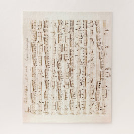 Chopin Classic Music Score Puzzle