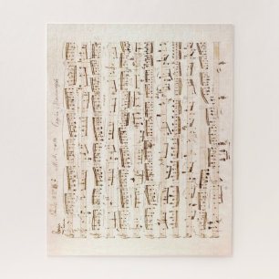 Chopin Classic Music Score Puzzle