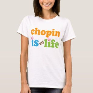 Chopin-Geschenk-Mädchen T-Shirt