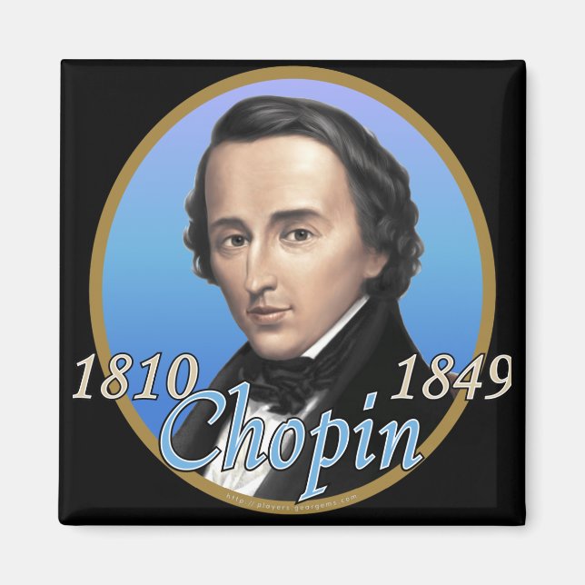 Chopin Magnet (Vorne)
