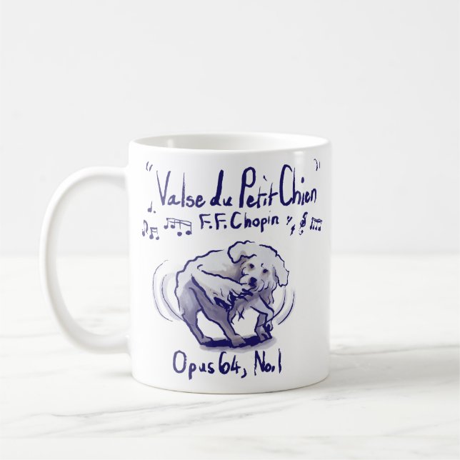 Chopin Minute Walzer Tasse (Links)