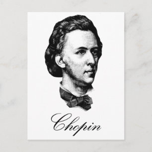 Chopin Postkarte