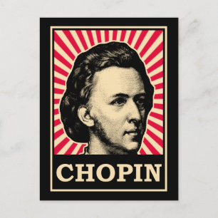 Chopin Postkarte