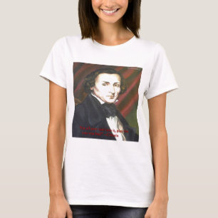 Chopin - Wie man spielt - Zitate - Geschenkkarten T-Shirt