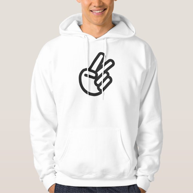 chopped finger hoodie (Vorderseite)