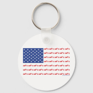 CHOPPER-FLAG-[konvertiert] Schlüsselanhänger