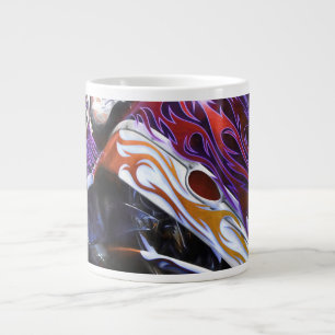 CHOPPER-MOTORRADSCHWANZ EINES DRAGONS Jumbo-Tasse